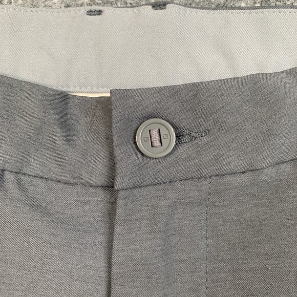 FootJoy Pants Mens 30 Grey Flat Front Golf Performance Lightweight Golf Chino FJ - Picture 5 of 14